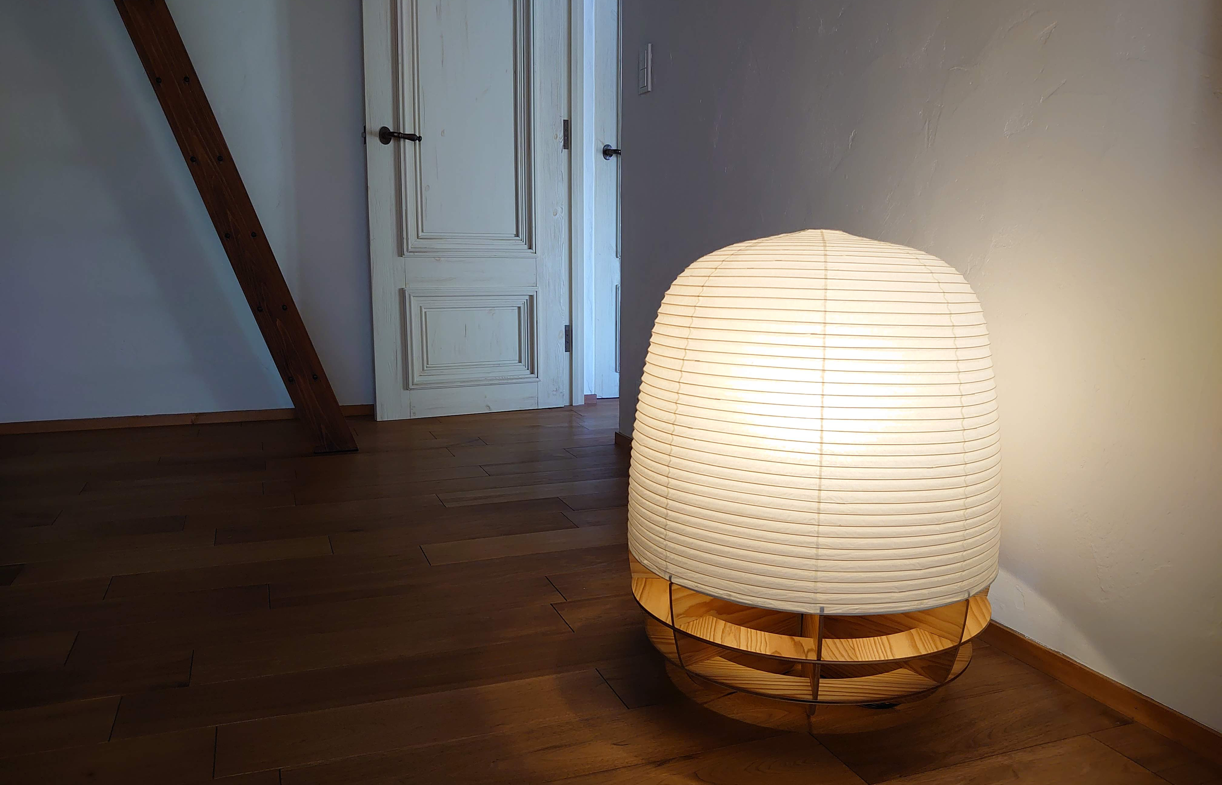 Aerofoil FM - Medium Floor Lamp by Gifu Lamps Floor Lamps